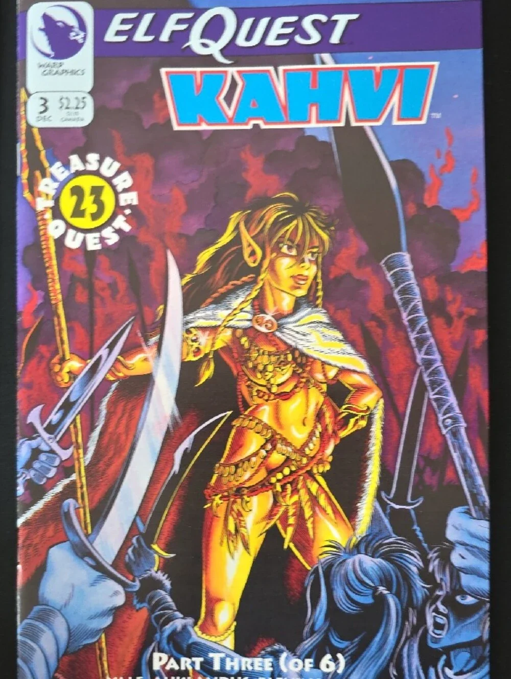 Vintage Warp Graphics Elf Quest Comic Book Set Variety Pack